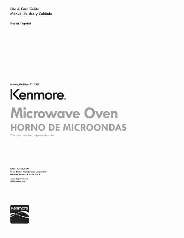 Kenmore Microwave Oven 721_7915-page_pdf
